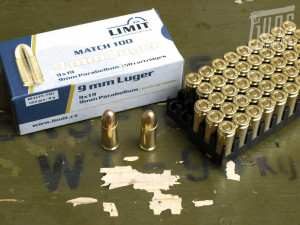 Amunicja LIMIT 9x19 FMJ 124gr