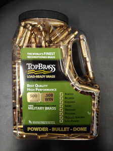 Łuski TopBrass 308Win (500szt.)