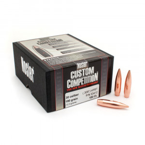 Pociski Nosler 30 Cal 190gr CC HPBT - opakowanie testowe