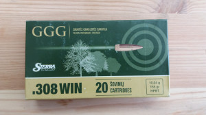 Amunicja GGG 308 Win. HPBT 155gr GPX12(op. 20nb.)
