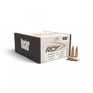 Pociski Nosler RDF 22 70 HPBT - opakowanie testowe