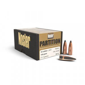 Pociski Nosler 30 Cal 150gr Partition (50ct.)