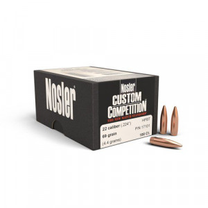Pociski Nosler 22 Cal 69gr CC HPBT