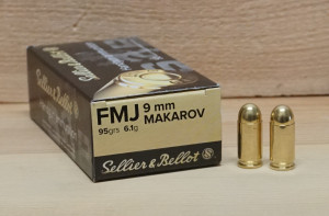 Amunicja S&B 9 Makarov FMJ 6,1g